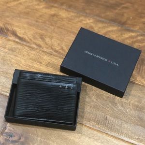 NWT John Varvatos Leather Wallet